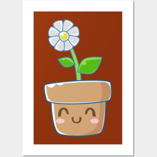 Flower Pot Design Art Posters and Art